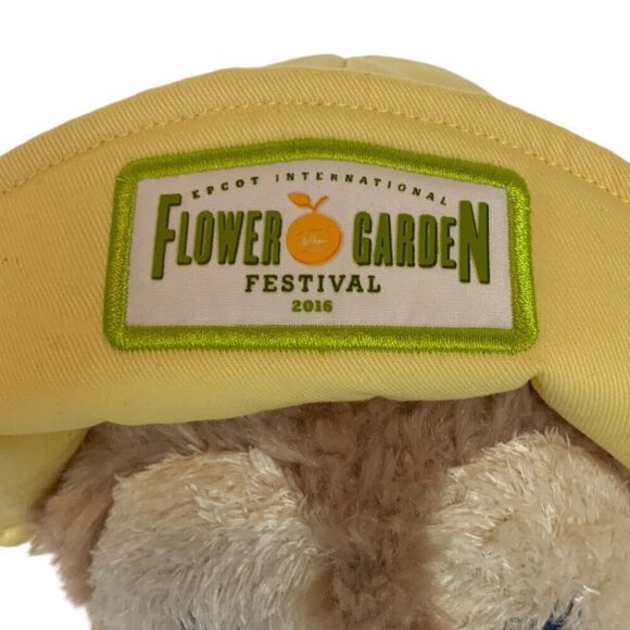 Disney Parks ShellieMay Bear Plush 2016 Epcot Flower & Garden Festival 15 inch - Picture 11 of 13